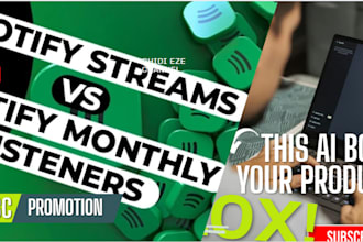 boost your spotify monthly listeners, spotify promotion, spotify pitch