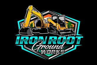 create awesome and gorgeous excavation logo design