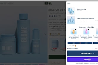 build custom shopify cart drawer with upsells free shipping bar