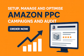 setup, manage and optimise amazon PPC campaigns and audit