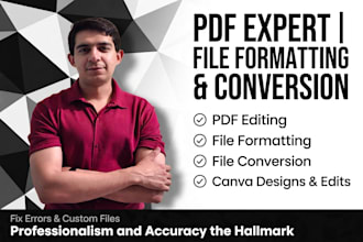convert and perform pdfs and docs amendments, text, images, and more