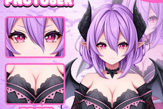 make vtuber model, vtuber, live2d, vtuber rigging, live2d model