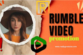 promote your rumble video to increase views and subscribers