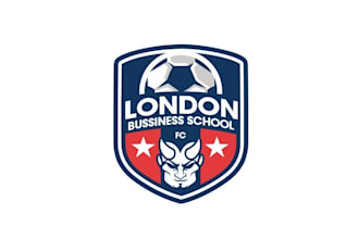 design beautiful modern football club logo