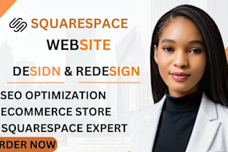 build a custom squarespace website with SEO for squarespace that converts