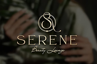 create a luxury makeup, beauty, and skincare logo design
