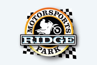 design beautiful awesome motorsports park logo