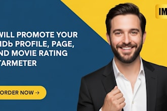 promote   your imdb movie rating, page, imdb profile starmeter