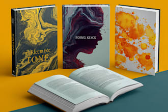 design romance poetry book cover and erotic,horror cover art