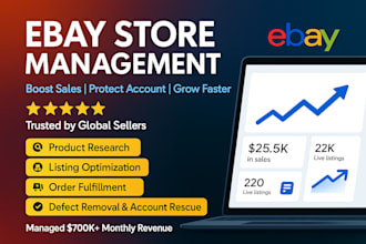 professionally manage and grow your ebay store