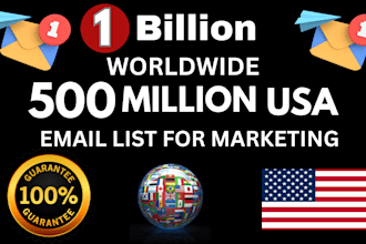 send 100 million bulk emails, bulk email blast and email campaign to inbox