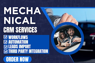 setup mechanical crm shopmonkey tekmetric autofluent gem car napa tracs kukui