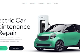 create fuel cell services and charging station website