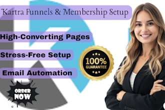 setup kartra membership email automation ghl workflow kajabi pages systeme io
