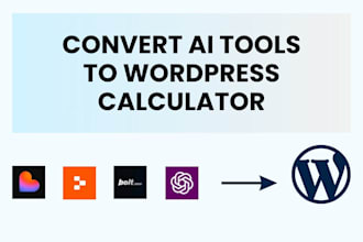 convert vibecoded calculator to wordpress calculator