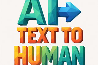 convert your ai text to human