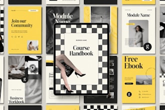 design custom canva ebook, lead magnet, workbook or guide
