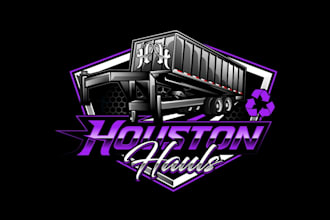 create awesome and gorgeous dumpster logo design