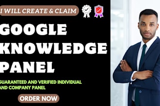 build, claim and optimize your google knowledge panel with verification graph