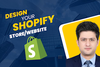 build shopify store design, dropshipping store, build shopify website