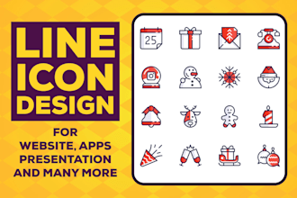 Hot Review!  unique and professional custom icon design, your app with icon sets