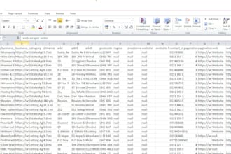 professionally mine and scrape data from any website