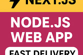 build and deploy a modern web app with nextjs and nodejs