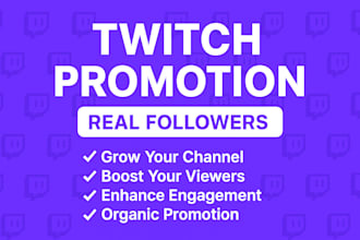 boost twitch live viewers, twitch channel promotion