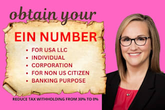 get your ein tax id in 24h from the irs for individual or llc