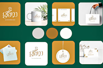create the logo, brand design, social media brand kit, brand book