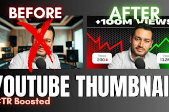 design eye catching youtube thumbnails that get more clicks