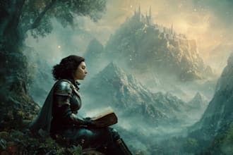 design a fantasy book or ebook cover