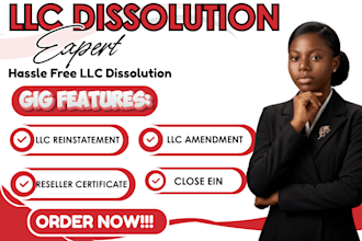 dissolve your llc and file business dissolution documents in any US state