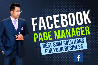 manage your facebook page for a week