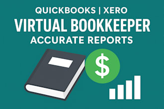 do professional bookkeeping and financial management in quickbooks or xero