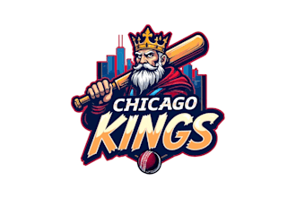 create graceful and fantastic cricket logo design