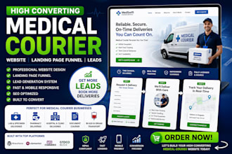 set up your medical courier booking system and mileage calculator