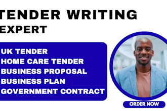 bid uk tenders, home care tenders, bid proposal writing, nhs framework