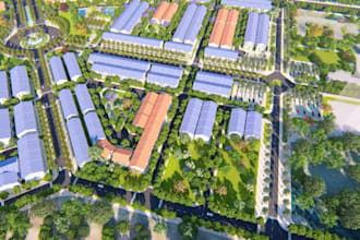 design architectural site plan, master plan, urban design and 2d floor plan