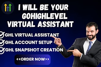 be your gohighlevel virtual assistant expert saas whitelabel
