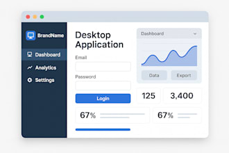 develop custom desktop software using c sharp and sql