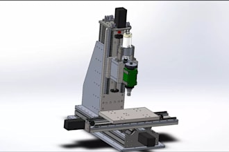 do 3d mechanical parts,cnc milling machine,printable model,engineering drawing