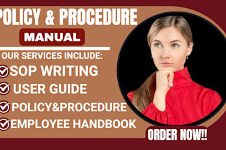write homecare policy and procedures manual, employee handbook health care