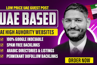 do low price uae guest post, citations and arabic backlinks for uae local seo