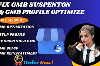 fix gmb suspension verify google business profile setup and optimize gmb