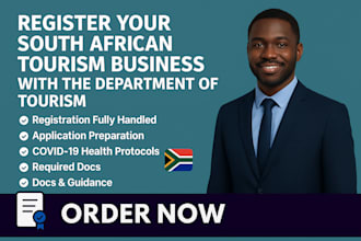 register your south african tourism business with the department of tourism