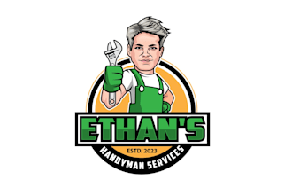 create high quality and beautiful handyman service logo design
