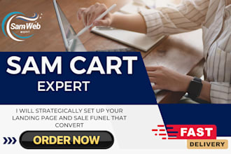 do thrivecart samcart getresponse mailchip wix landing page samcart landing page