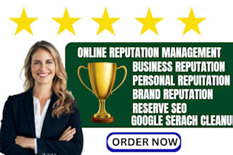 do online reputation management and restore reputatiuon