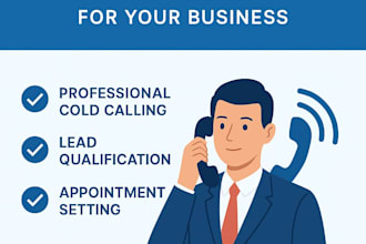 do cold calling and appointment setting for your bussiness